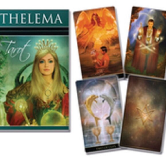 Thelema Tarot Mini Sat under 100% Texas total solar eclipse on April 8, 2024 - Picture 1 of 1